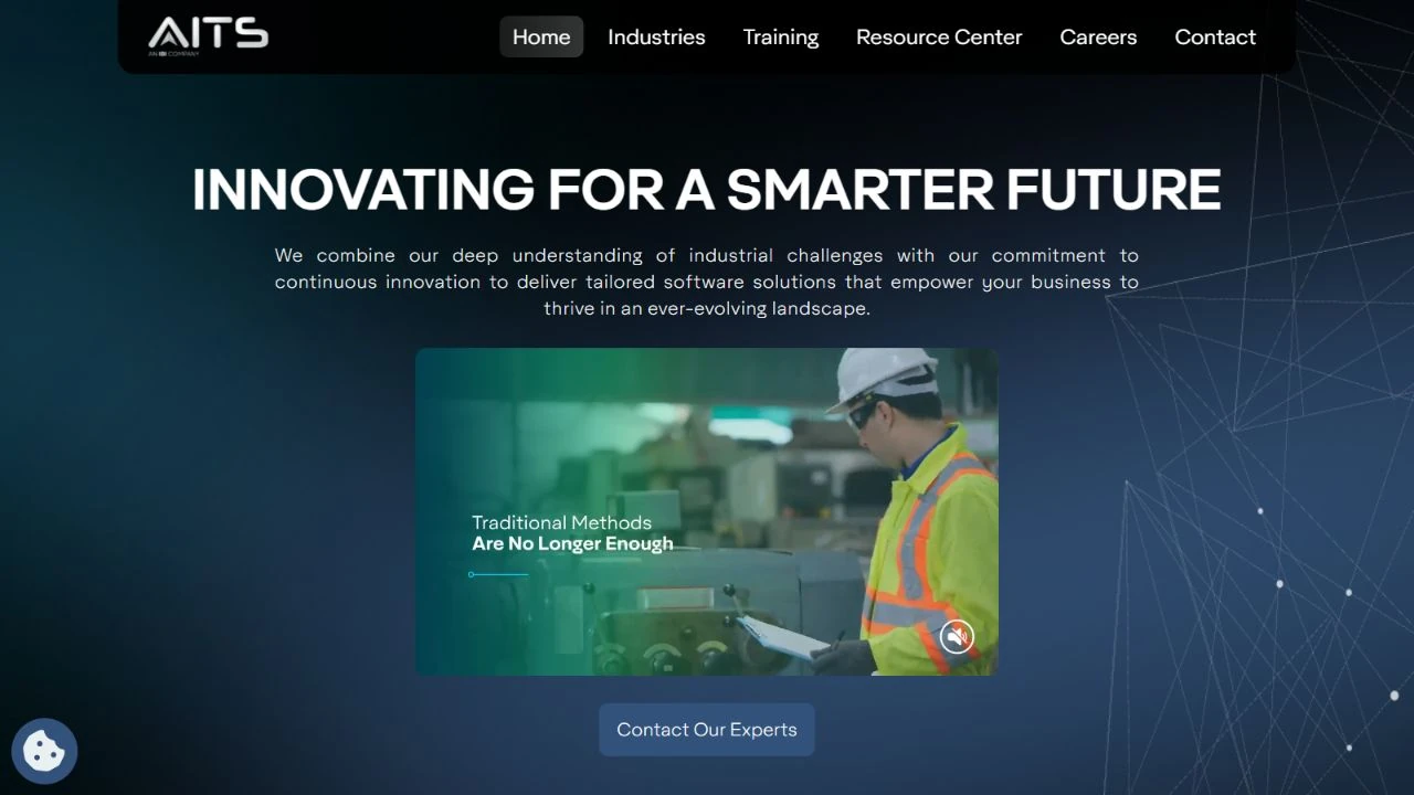 AITS website preview